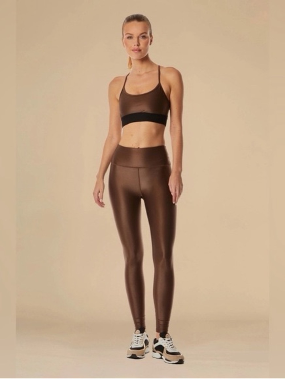 Noli‎ Liquid Leggings Cafe Size Small
